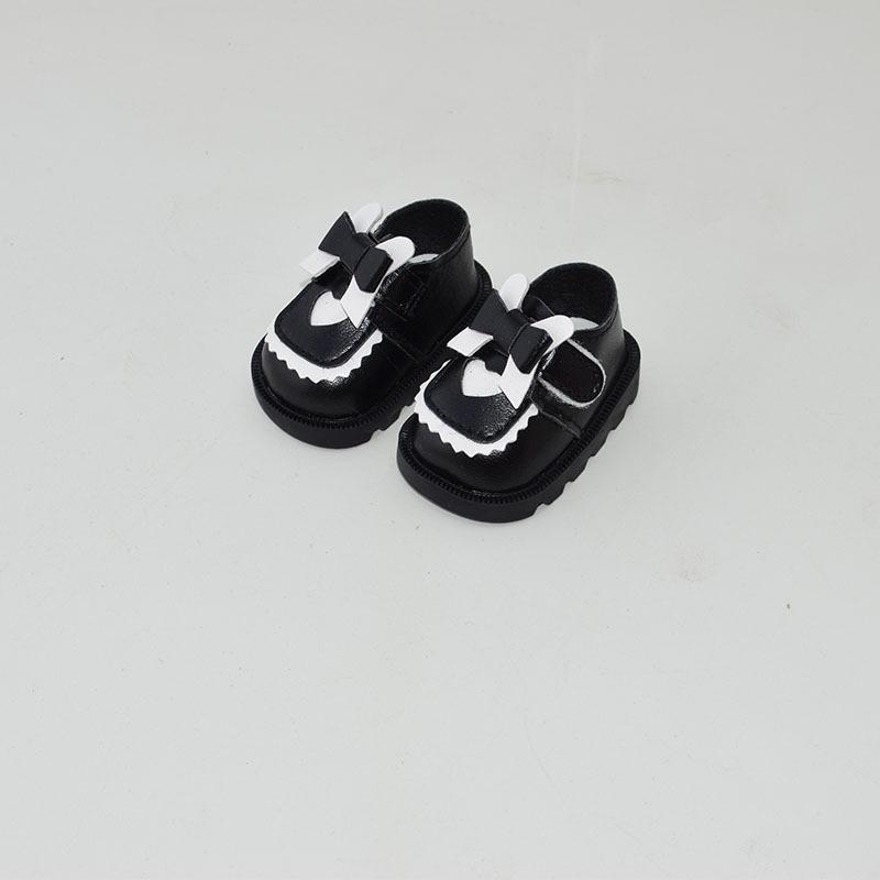 20cm Star Cotton Doll Shoes with Heart Bow - Princess BJD Doll Accessories