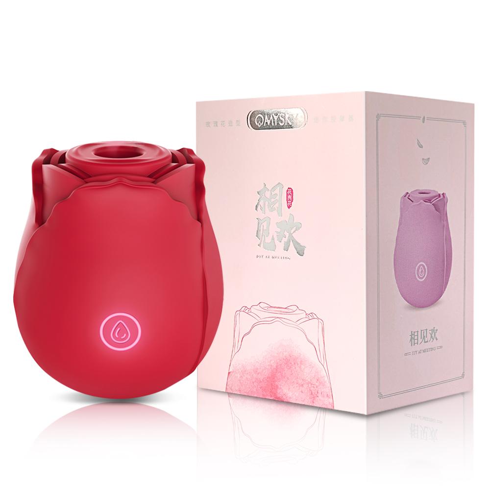 Rose-Sucking Vibrator for Women Vacuum Stimulator Oral Nipple Clit Sucker Adults Female Sex Shop Sex Toys for Women