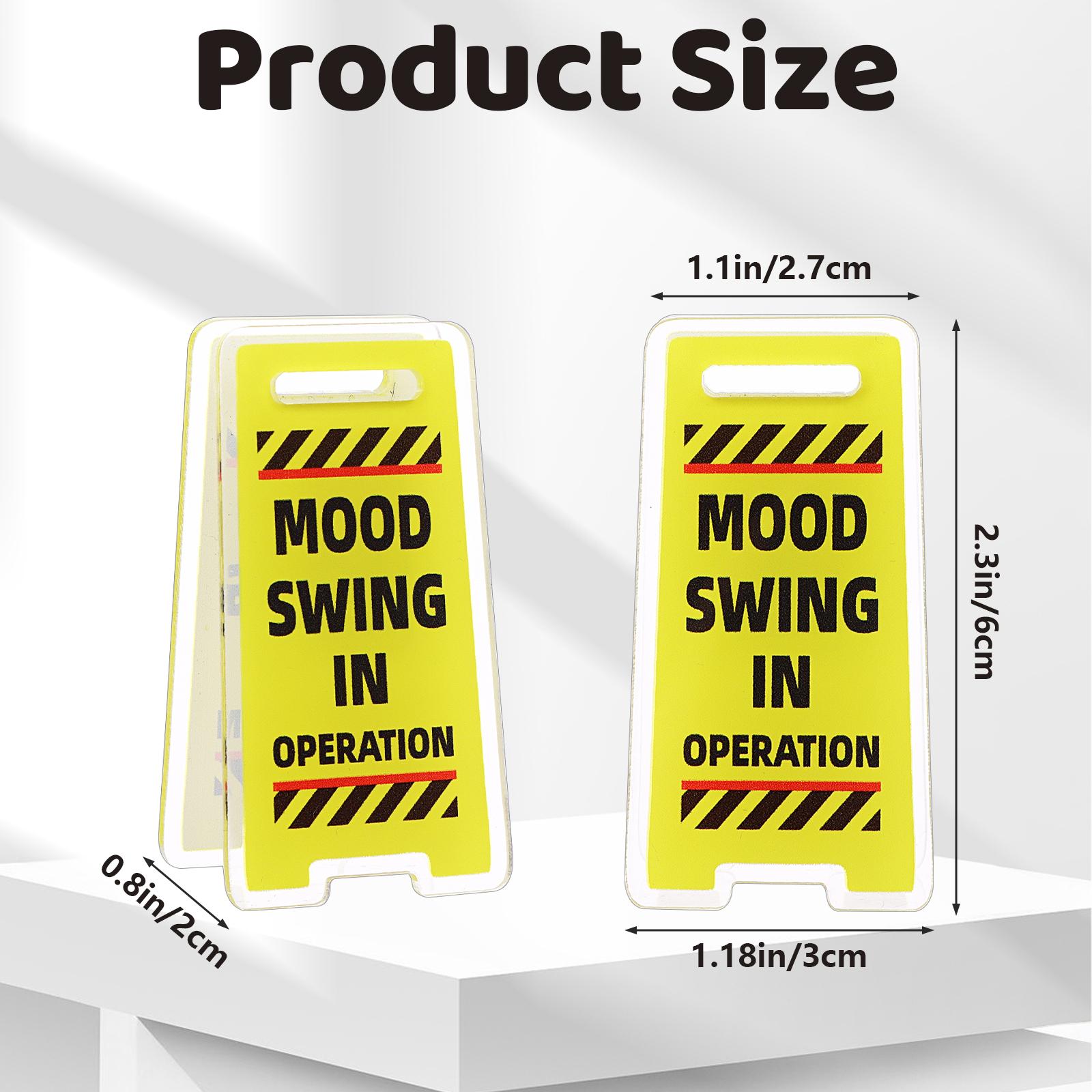

10 Pcs Yellow Funny Sticky Note Holder, Note Holder Clips, Overstimulated Desk Sign For Office, Hilarious Desk Signs For Coworke жёлтый