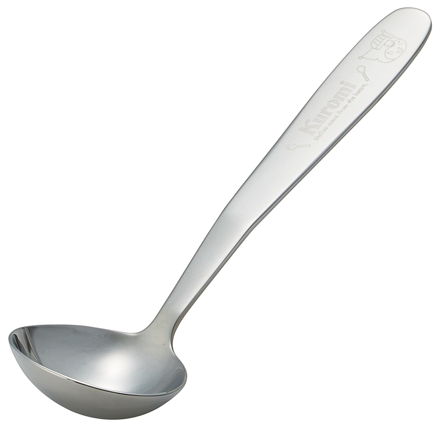 Скейтбордист Нержавеющая сталь Карри Карри Блюдо Посудомоечная машина Sanrio Kuromi Половник, Половник, Безопасный, Дизайн, KSLCY1-A