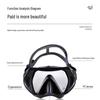 YBLKJ Wide-View Myopia Snorkel Mask