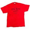 Vintage Single Stitch 1993 T-shirt USA Graphic Print Red Mens