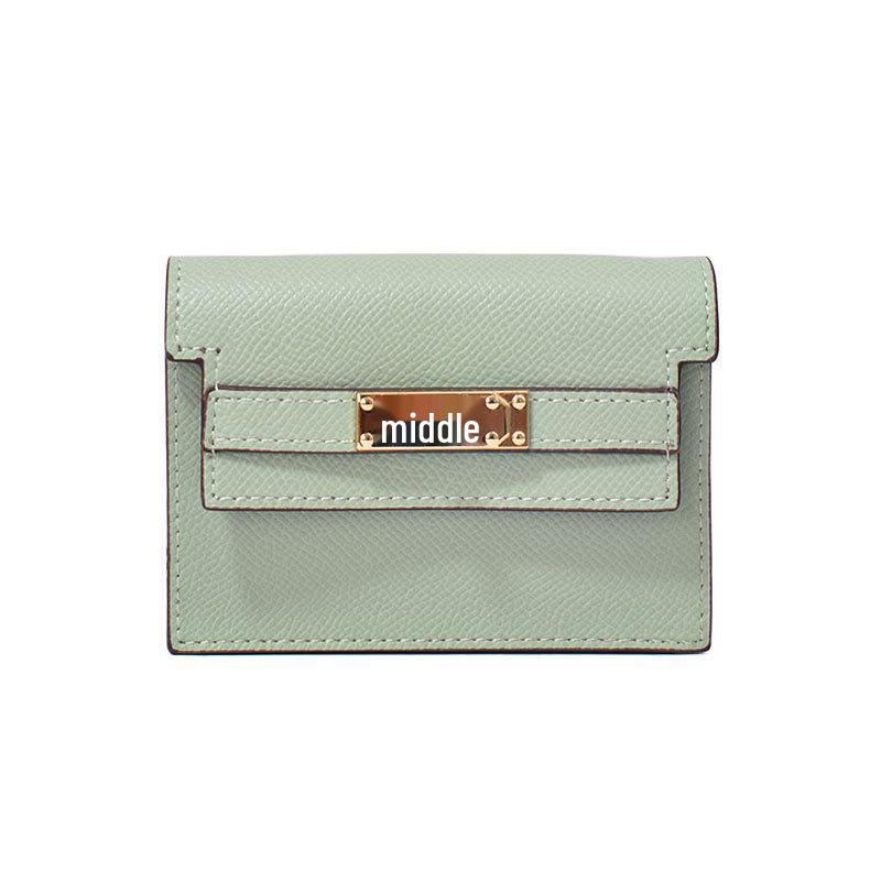 Women's High-end Accordion Coin Purse with Multi-card Slots