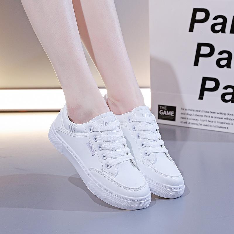 Little White Shoes Women's Spring and Summer, the New Versatile Internet Celebrity Board Shoes Popular Casual Flat Shoes Women's Trendy Shoes RL