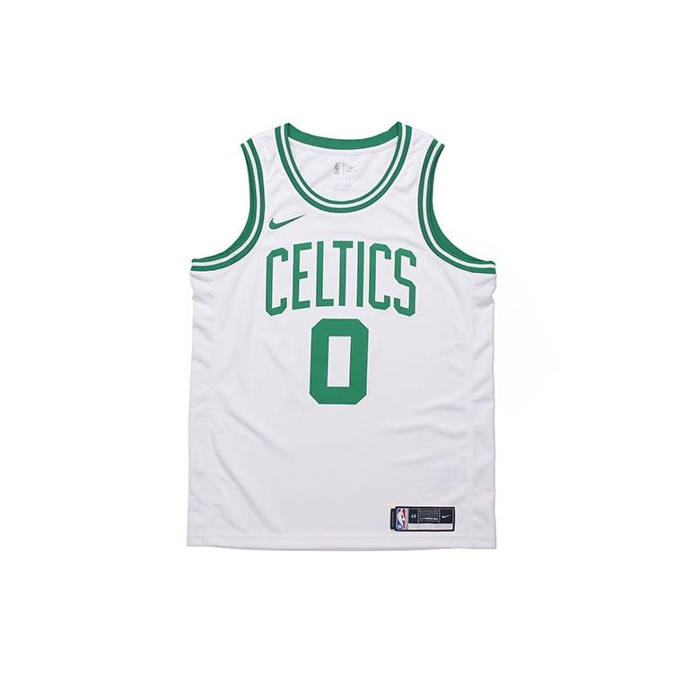 Nike NBA SW Fan Edition 2020 Season Boston Celtics Tatum 0 Jersey  White  Men s CW3585-107 L