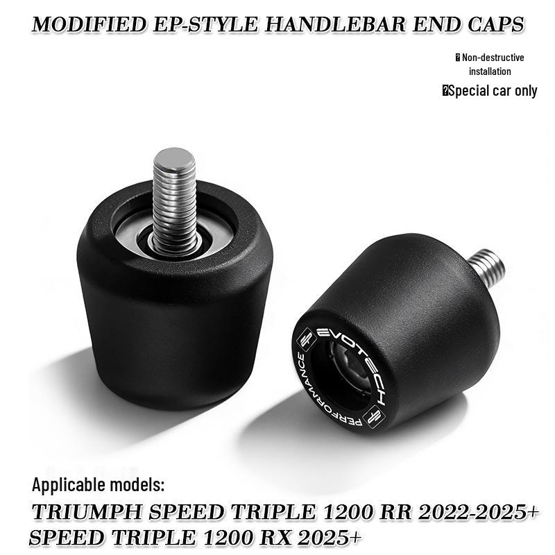 

EP Style Aluminum Handlebar Bar Ends for Triumph Speed Triple 1200RR/RX