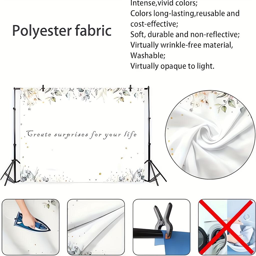 Colorful balloon decoration background cloth, birthday party decoration background decoration hanging cloth photography props
