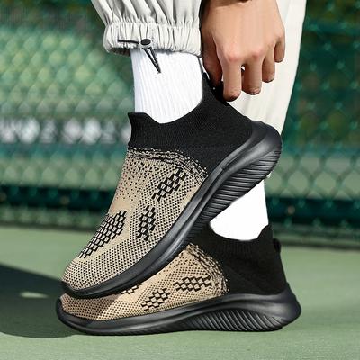 Women's Orthopedic Sport Shoes Men Knitwear Walking Shoe Sneaker Athletic Casual Slip-ons Unisex Lightweight Breathable Shoes