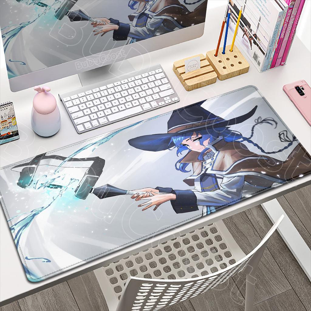Mushoku Tensei Jobless Reincarnation Anime Mousepad Grande Gaming Roxy Mouse Pad PC Laptop XXL Tastiera Computer Tablet Tappetini da Scrivania