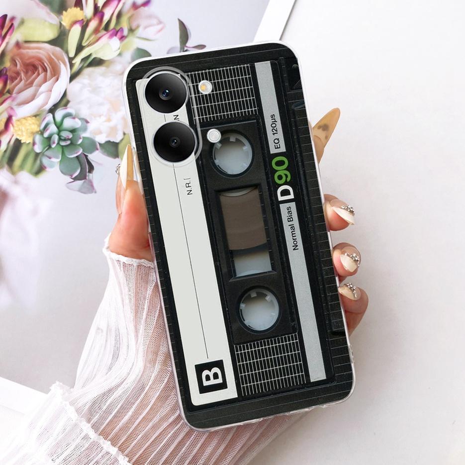 For Xiaomi Redmi Turbo 5 Max Case Cute Cat Flowers Painted Cover Soft Slim Phone Case For Xiaomi Redmi Turbo 5 Turbo5 Max Fundas