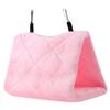 Soft Plush Material Bird Hammock Nest Hanging Design Plush Bird Bed Bird Cage Tent  Winter Season