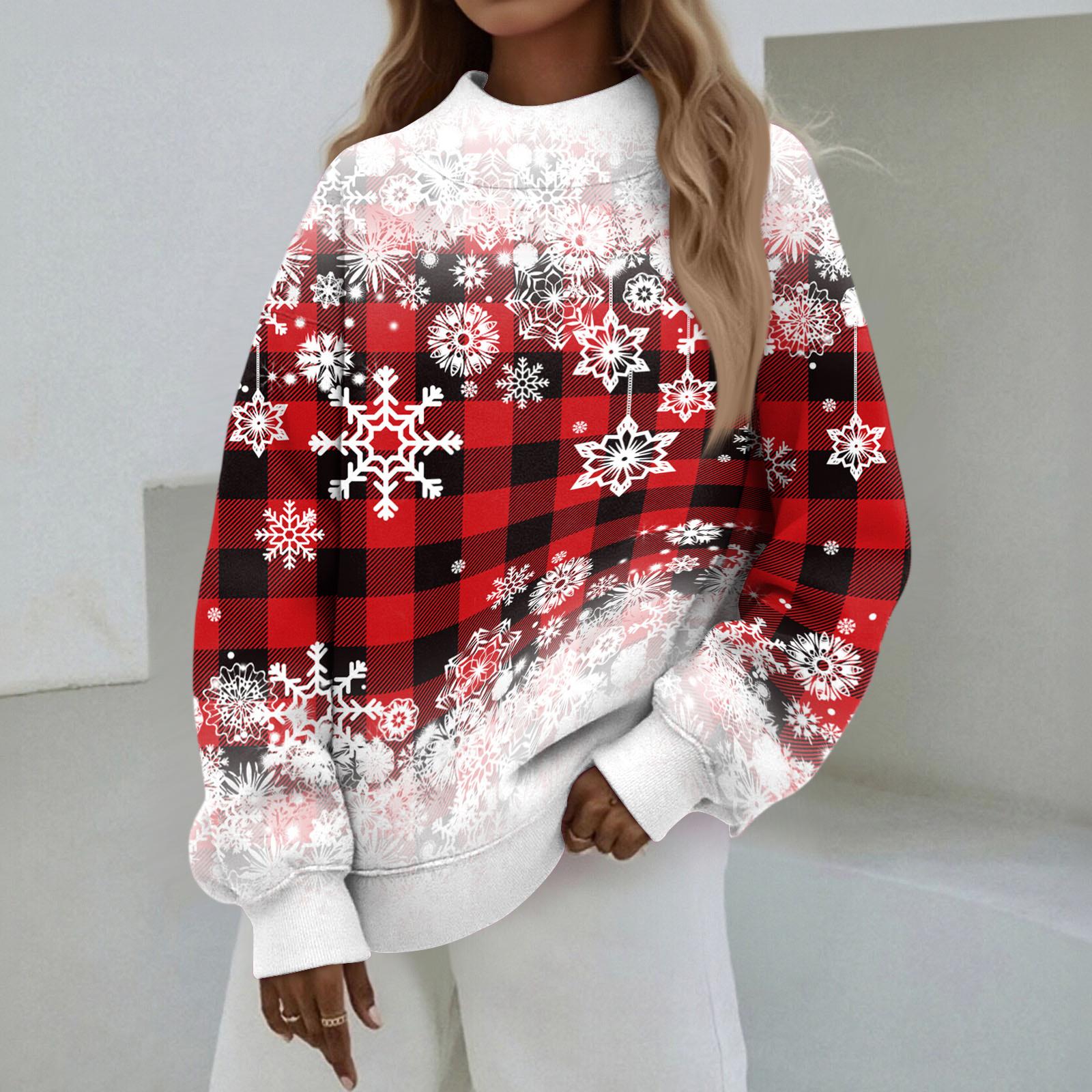 

Женский свитшот с воротником-стойкой, осенний, удобный, оверсайз, нарядный пуловер, свитшоты без капюшона, уютные топы с высоким воротником M винный