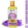 Sage Apothecary's Lavender Mint Massage Oil : Sensual Harmony Meets Natural Elegance | Vegan | Cruelty Free | Natural Bliss | Ideal for Couples,