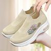 Shoes women's autumn new lightweight muffin sole casual shoes women's heightening shoes versatile platform shoes foreign trade women's shoes