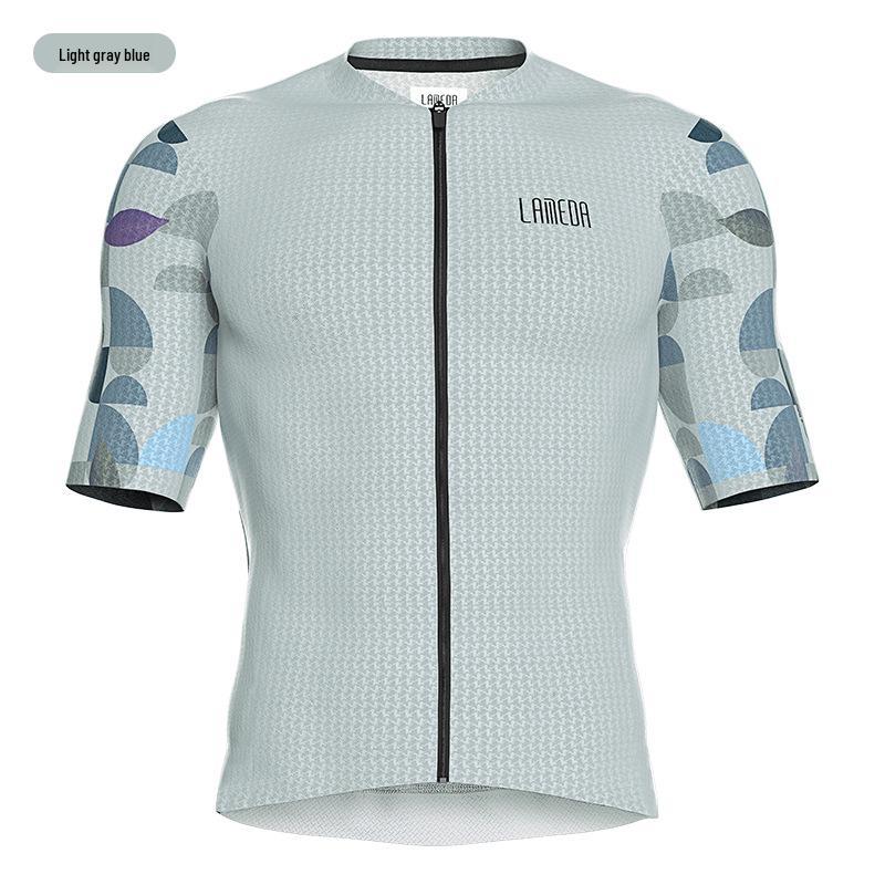 Lampada 2023 Men's Short Sleeve Cycling Jersey - Breathable, Quick-Dry, Casual Sportwear