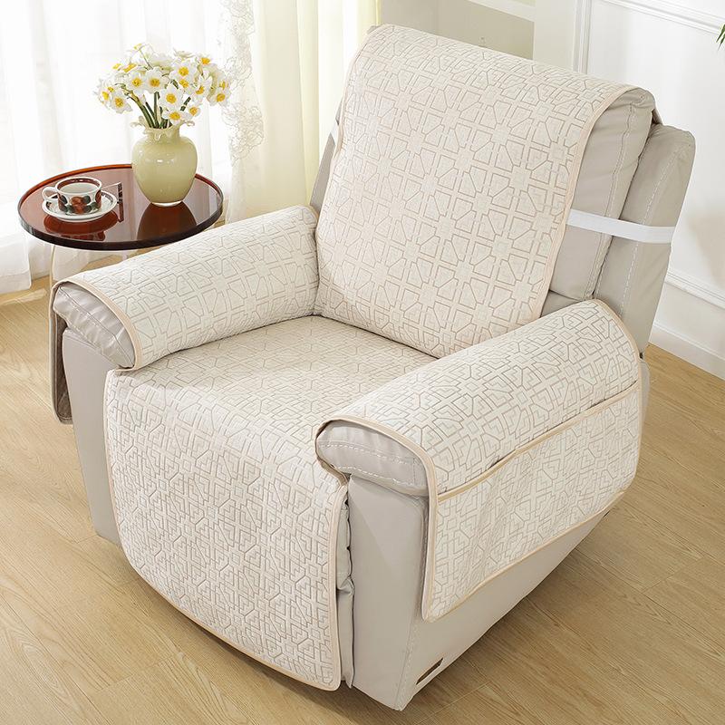 

Подушка для дивана-реклайнера, нескользящая синель Jiugongge, одинарный маникюрный встроенный чехол, тканевый чехол 60*220cm