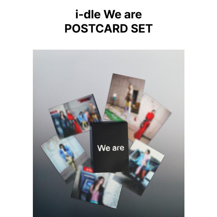 i-dle We Are POP-UP Store Postcard Set