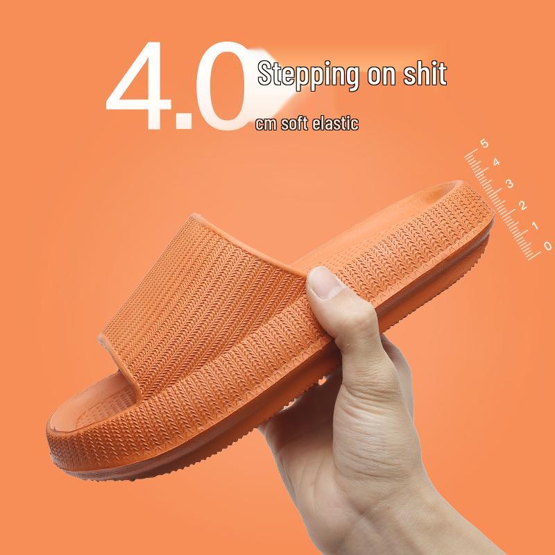 Silent Thick-Soled EVA Slippers for Men & Women - Comfortable, Large Size Sandals for Couples