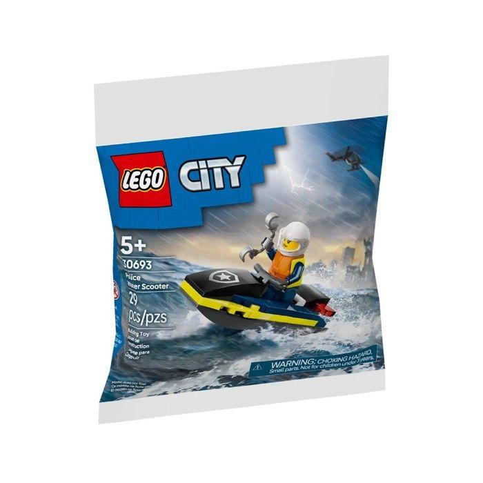 Jeu de construction - Lego - 30693 - Politiewaterscooter - 5 ans - Mixte