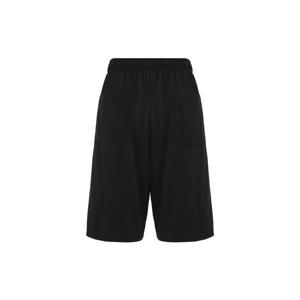 Nike Sportswear Club Solid Color Cotton Casual Shorts Black Men's BV2773-010