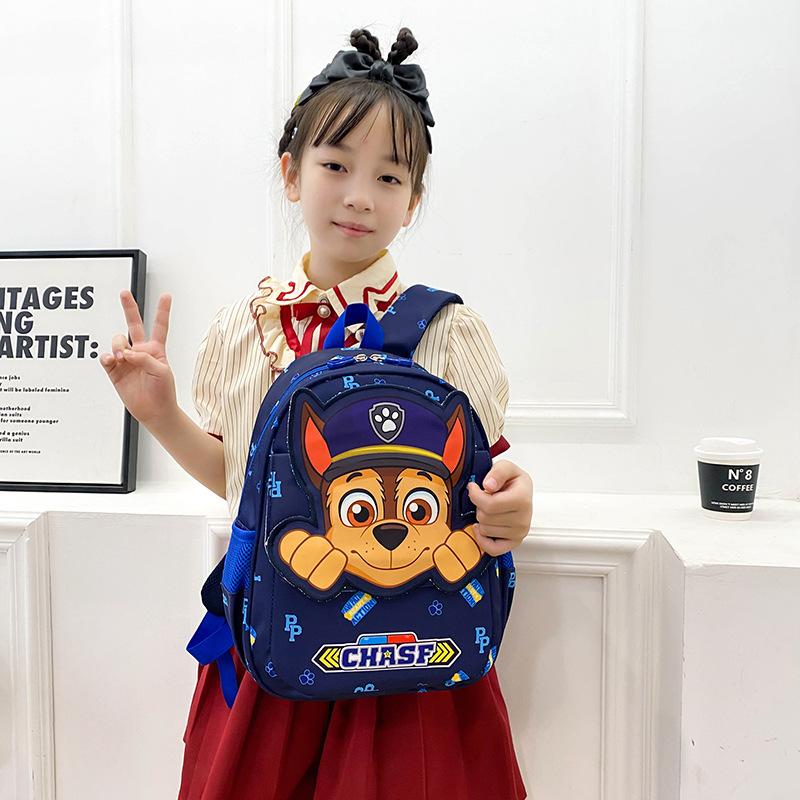 New Paw Patrol Cute Cartoon Backpack For Kindergarten Boys And Girls Casual Versatile Snack Bag