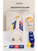 Educational Wooden Busy House: Multifunctional Toy for Early Learning in English & Math