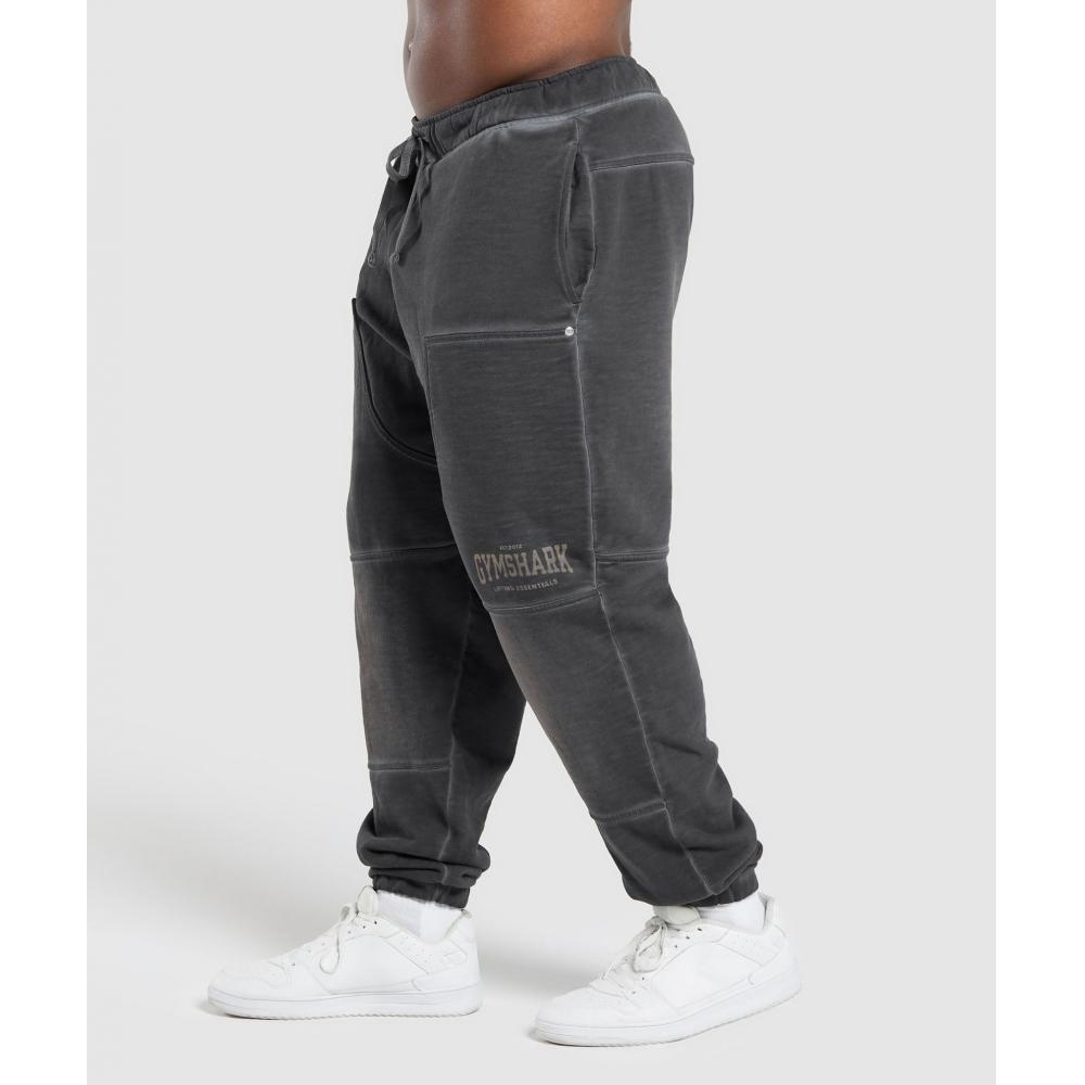 Gymshark Heavyweight Joggers Black A6a9w Bcph