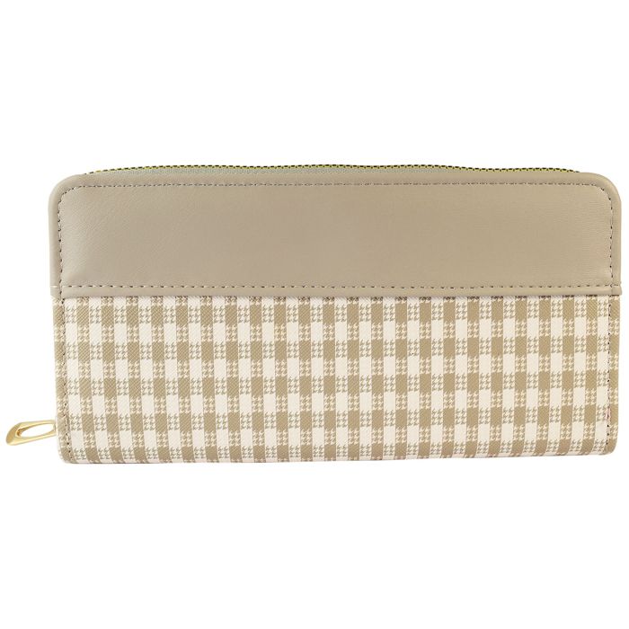 Cham Cham Women's Wallet In Chic Grey Synthetic Horizontal Format