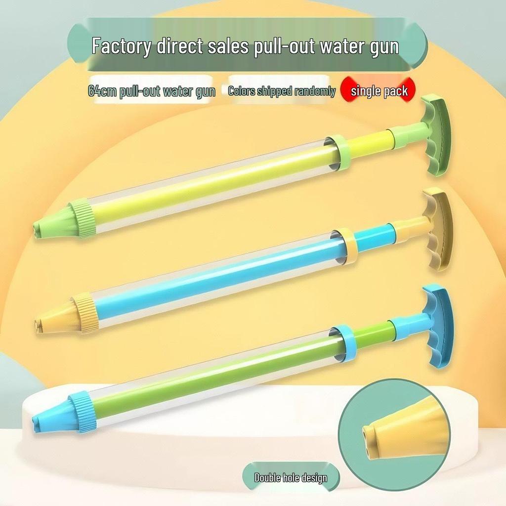 Cross-Border Long-Range Water Cannon Toy: Large Capacity Floating Water Gun for Beach Battles
