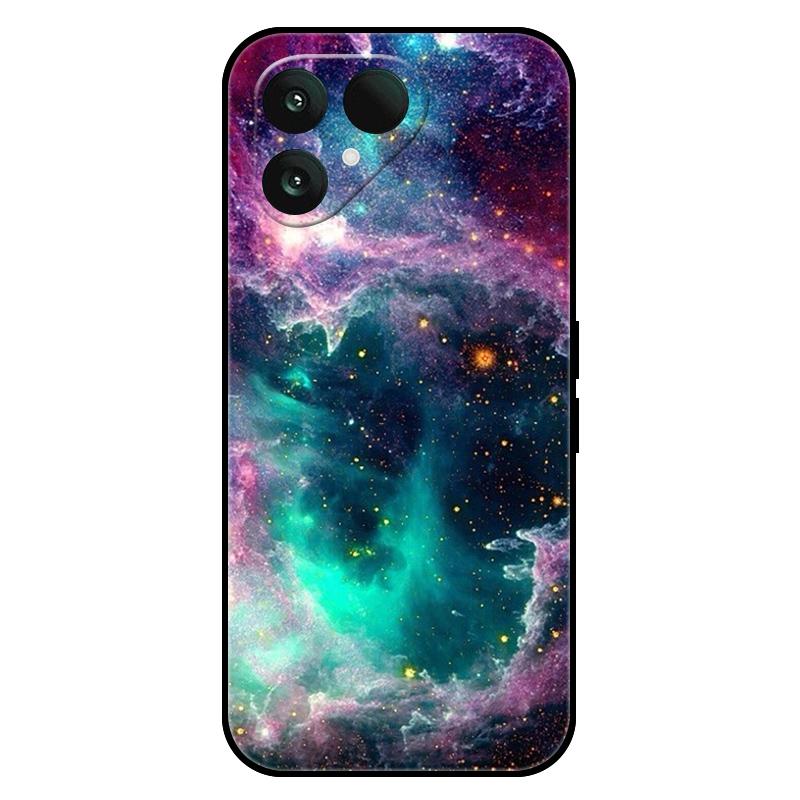For FairPhone Gen. 6 Phone6 Case Luxury Silicone Starry Sky Painted Soft Bumper for Fairphone 6 Fairphone6 Phone Cover TPU Funda
