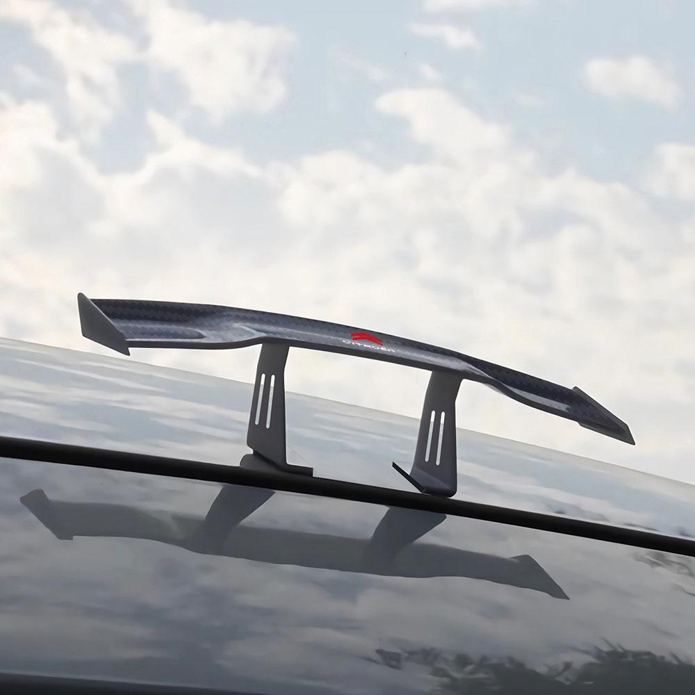 Car Mini Spoiler Rear Tail Wing Look Modified Tail Wings Model Accessories For Citroen C1 C2 C3 C4 C4L C5 C6 C7 Xsara Celysee
