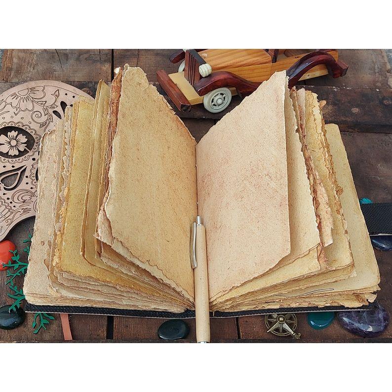 leather Journal Tree of Life - Genuine Leather Notebooks For Women - Beautiful Journal For sketches book Traveling book Blank Spell book