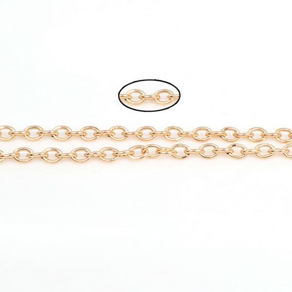 Handmade 5m Pearl Earrings DIY Accessory Chain with O-Rings and Extender