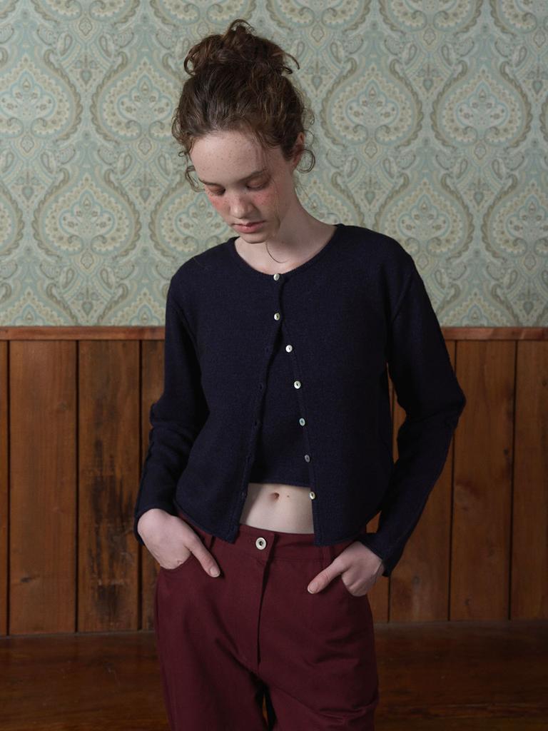 Boleusa Blend Cardigan_Navy