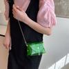 Candy Color Transparent Crossbody Bag Kawaii Mini Lipstick Bag Fashion Jelly Shoulder Bag  Female
