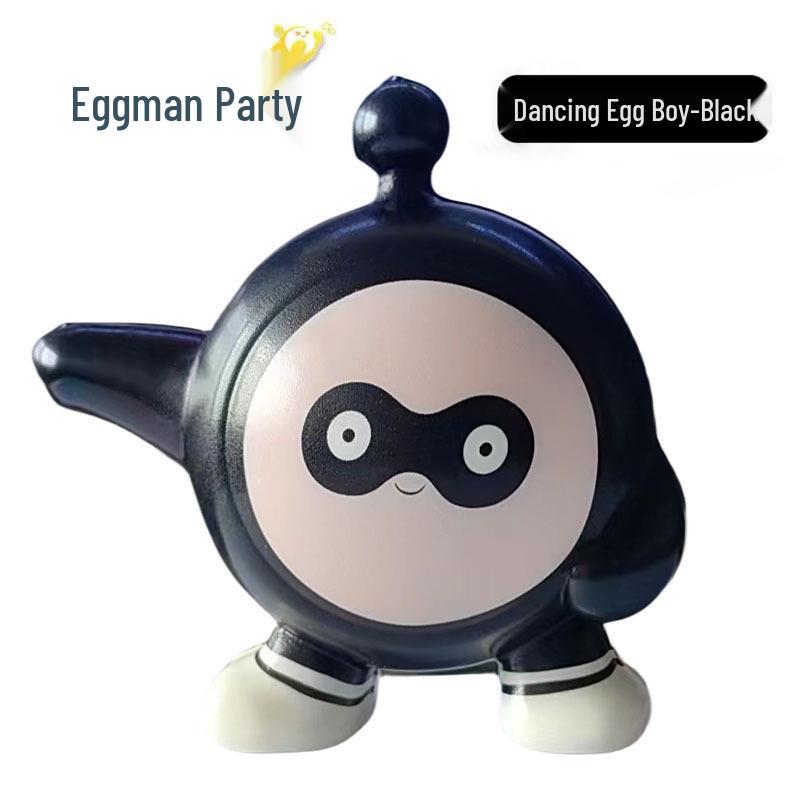 Dancing Egg Boy Slow Rebound Cartoon Decompression Pinch Toy