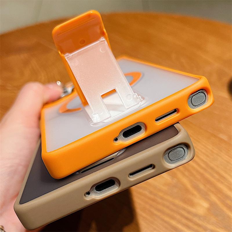 Invisible Magnetic Phone Case for Samsung S25 Ultra, Compatible with S24 FE/S23/S25 Plus