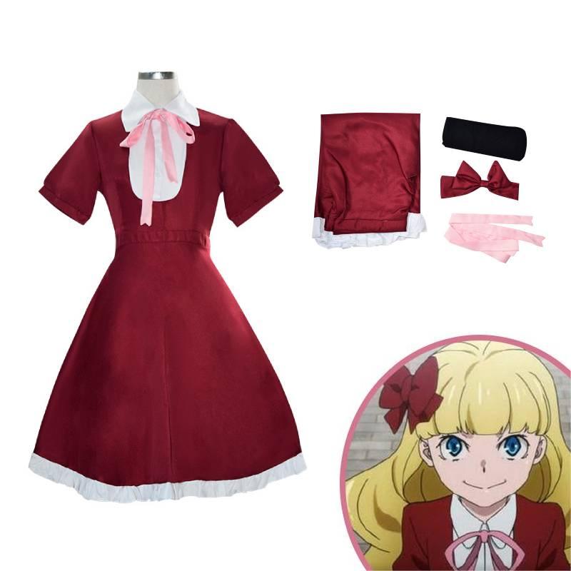 Japanese Anime Inspired Alice Cosplay Outfit Cute Lolita Maid Dress For Women