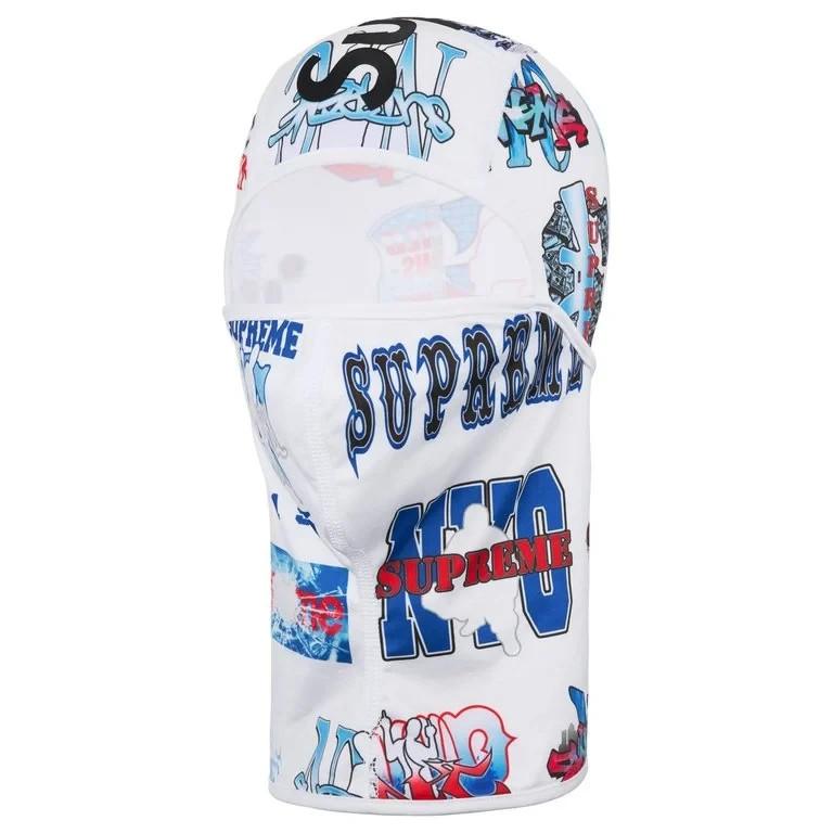 831653 Supreme Flash Lightweight Balaclava White One-Size