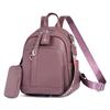 Soft Leather Backpack Student Schoolbag Large Capacity Travel Bag PU Women's Backpack