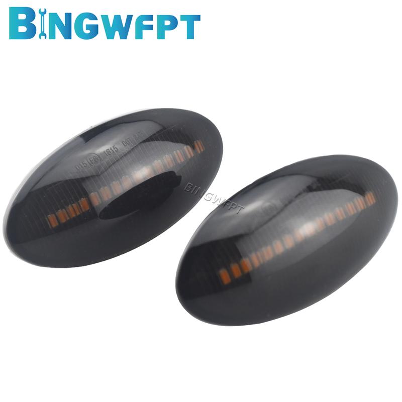 LED Dynamic Sequential Blinker Light Amber Indicator Side Marker Turn Signal Light For Suzuki Swift Jimmy Vitara SX4 Alto