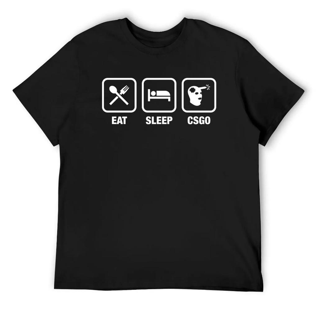CSGO Eat Sleep Marksman Gaming Tee T-Shirt