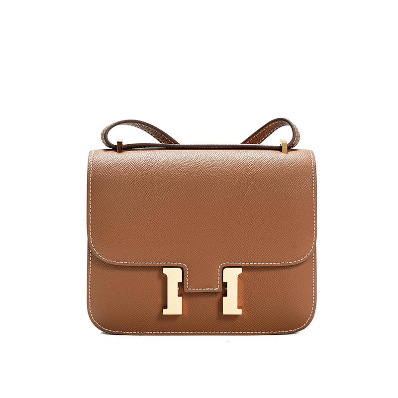 

Cowhide bag versatile messenger bag, underarm leather simple girls high-end summer shoulder bag