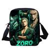 One Piece Cartoon Crossbody Bag Lightweight Adjustable Strap Casual Daily Bag Ideal Gifts For Boys Girls Bolsa Infantil Menina