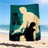 1pc The Last of Us Outdoor Flannel Blanket for Girls Soft, Lightweight Throw Perfect for Camping, and Gifting, Digital