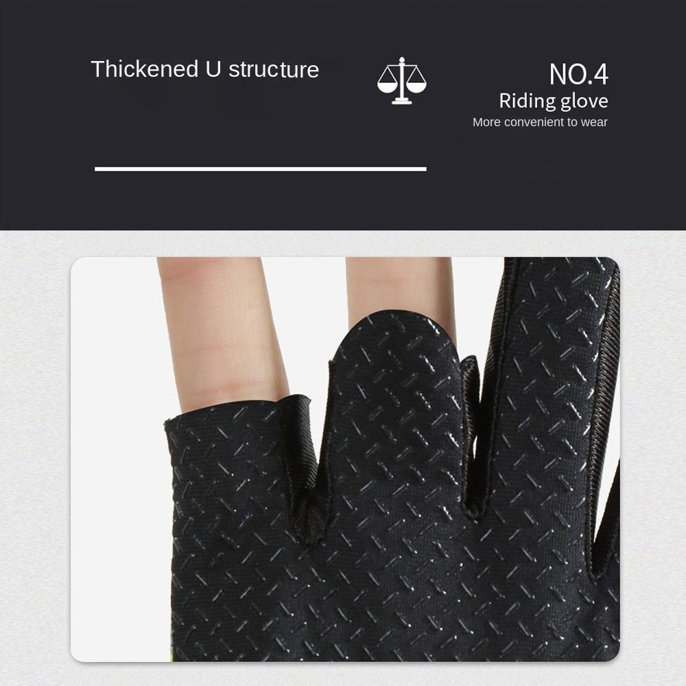 Ice Silk Fishing Gloves Breathable 3 Finger Glove New Three Finger Cut Gloves Fish Equipment