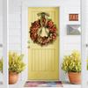 1PC Faux Flower Hanging Decor Kelly's Grateful Harvest Door Wreath