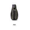 IELGY Ladies Wide Shoulder Strap Messenger Bag Diamond Embroidered Chain Shoulder Dumpling Bag