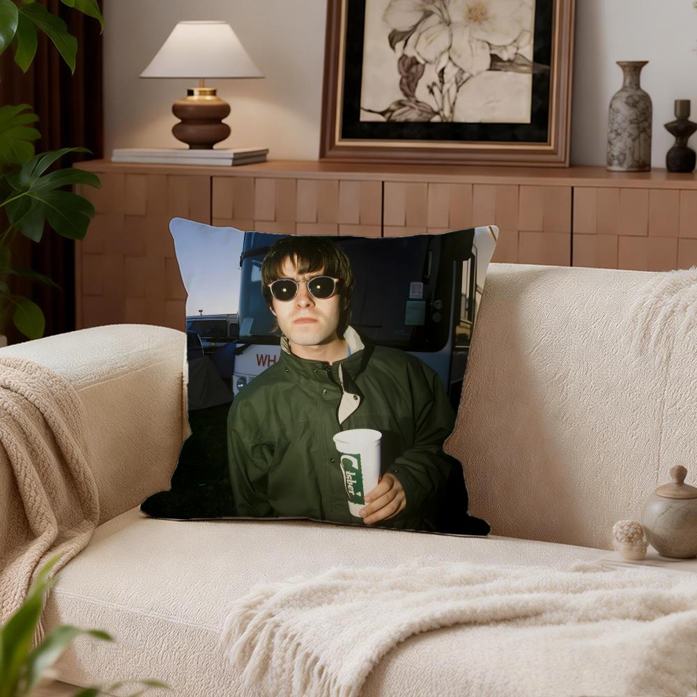 Liam Gallagher Cushion Cover Cushion Cover Set 4Pcs 50X50 45X45 40X40 Pillowcase Decorative Sofa Home Decor
