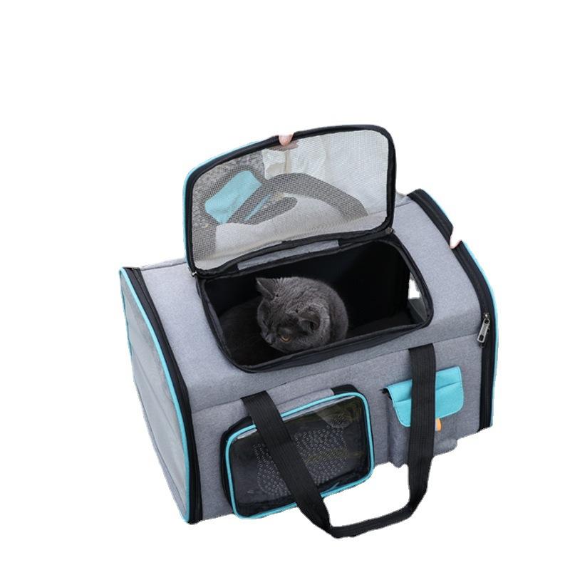 Big Space Foldable Pet Carrier Backpack Portable Astronaut Transport Travel Carrying Bag Cat And Dog Shoulder Handbag